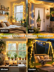 LORRYTE Connectable globe lights remote control use highlights easy modes and brightness.