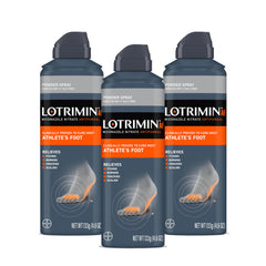 Lotrimin AF bottle pour shows easy application for quick foot relief.