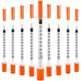 Lounert disposable syringes 1ml, 30G, 40-pack, individually wrapped for clean, convenient use.