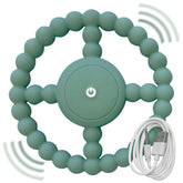 LoveHugs vibrating sensory chew toy, front view, promoting calming sensory engagement.