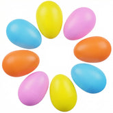 LovesTown 8-piece plastic egg shakers set for kids' rhythm play