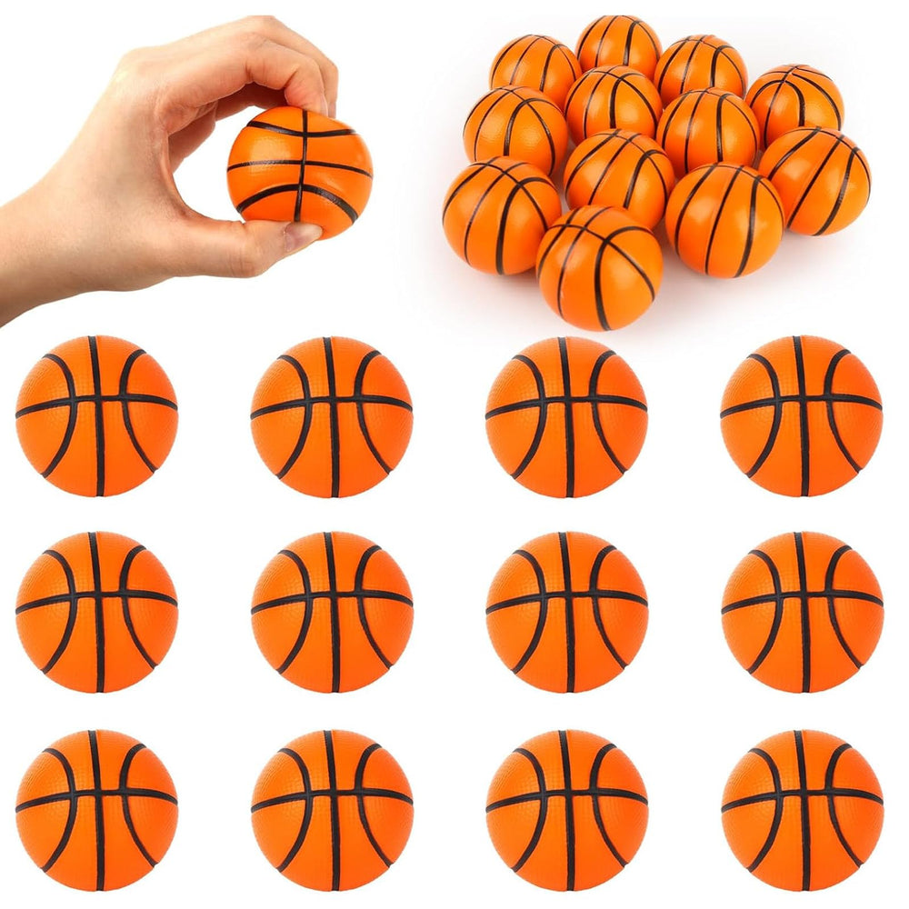 LovesTown basketball stress ball 2-inch, authentic texture for tactile relief and focus.