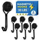 LOVIMAG magnetic hook on a horizontal surface holds up to 30 lb for organized storage.