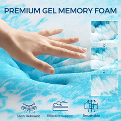 LovingLeashes pillow-top quilted cover adds soft, luxurious touch.