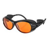LPSAFP professional UV glasses with orange lenses reduce blue light glare for better clarity.