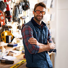 LPSAFP wraparound design provides all around eye protection and comfort.