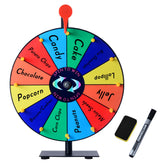 LRMBKM 12-slots prize wheel in action for engaging crowds and prize giveaways.