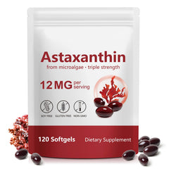 LTQXGT Astaxanthin softgel bottle provides convenient daily antioxidant support.