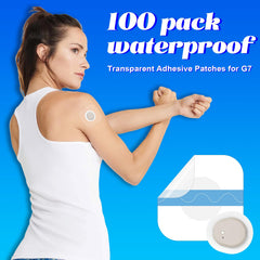 Luanerl Dexcom G7 overpatch application step highlights easy placement.