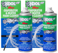 Lubegard Kool-It evaporator foam cleaner cleans the evaporator and refreshes your car's AC.