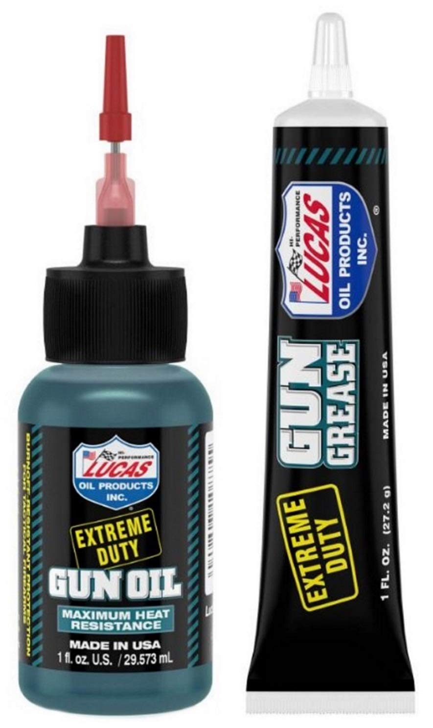 Lucas Oil Extreme Duty gun oil needle oiler 10875 for precise firearm lubrication