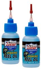 Lucas Oil Fishing Reel Oil 1oz needle applicator for precise lubrication on reels