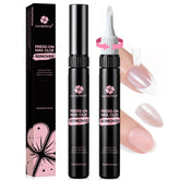 Luckyfairy nail glue remover pen with angled tip for precise application and safe removal