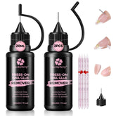 Luckyfairy Pinpoint Nail Remover bottle close-up for quick-dissolve action