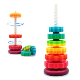 Luckfuture educational spinning toy highlighting interactive play and fine motor skill development