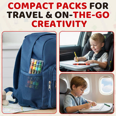 Lucky Art Crayonology individually wrapped packs ideal for restaurants and waiting rooms