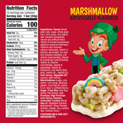 Lucky Charms cereal bars ready-to-eat snack on the go.