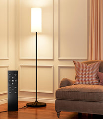 Luckystyle dimmable lamp base provides sturdy stability for any room.