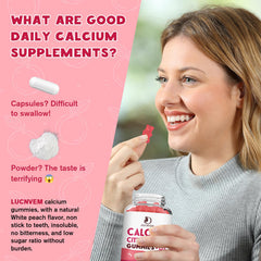 Bottle image emphasizes vitamin D3 and K2 benefits with trusted calcium citrate.