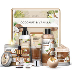 LUCOTIYA Coconut Vanilla Gift Box ready for gifting, perfect for special occasions