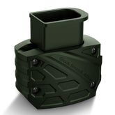 Ludex speed loader for Glock-17 in action speeds magazine loading.
