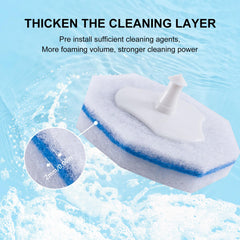 Detailed view of 2 mm thickened layer preloaded with extra solution