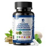 Lukaree mood-focus bottle closeup shows capsules signaling mood support and focus.