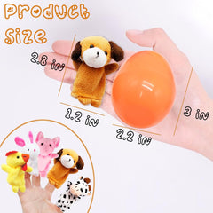 LUKBERA soft plush finger puppets closeup for tactile fun