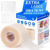 LukToMao hydrocolloid roll cut-to-size application for precise wound coverage.