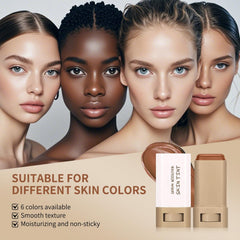 Lulesi Skin Tint Buildable Swatches demonstrate sheer to medium coverage.