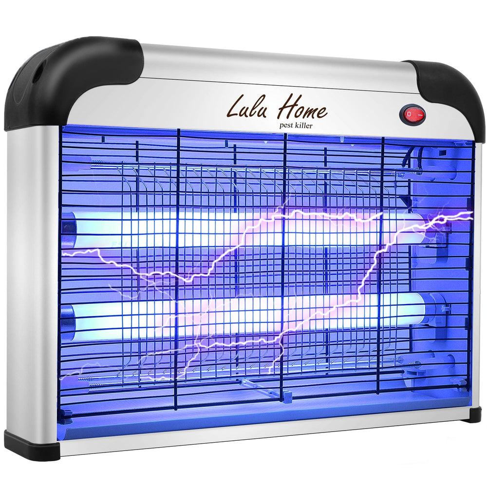 Lulu Home Electric Bug Zapper front view, ideal for indoor mosquito and fly control.