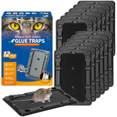 LULUCATCH mouse trap with peanut butter scent entices pests indoors