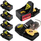 LULUCATCH mouse traps 6-pack ready for fast, humane indoor use.