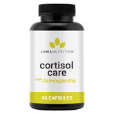 Luma Nutrition Cortisol Reducer bottle front view highlighting daily stress support.