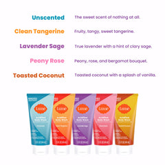 Lume Acidified Body Wash mini Lavender Sage bottle with soothing scent and moisture.