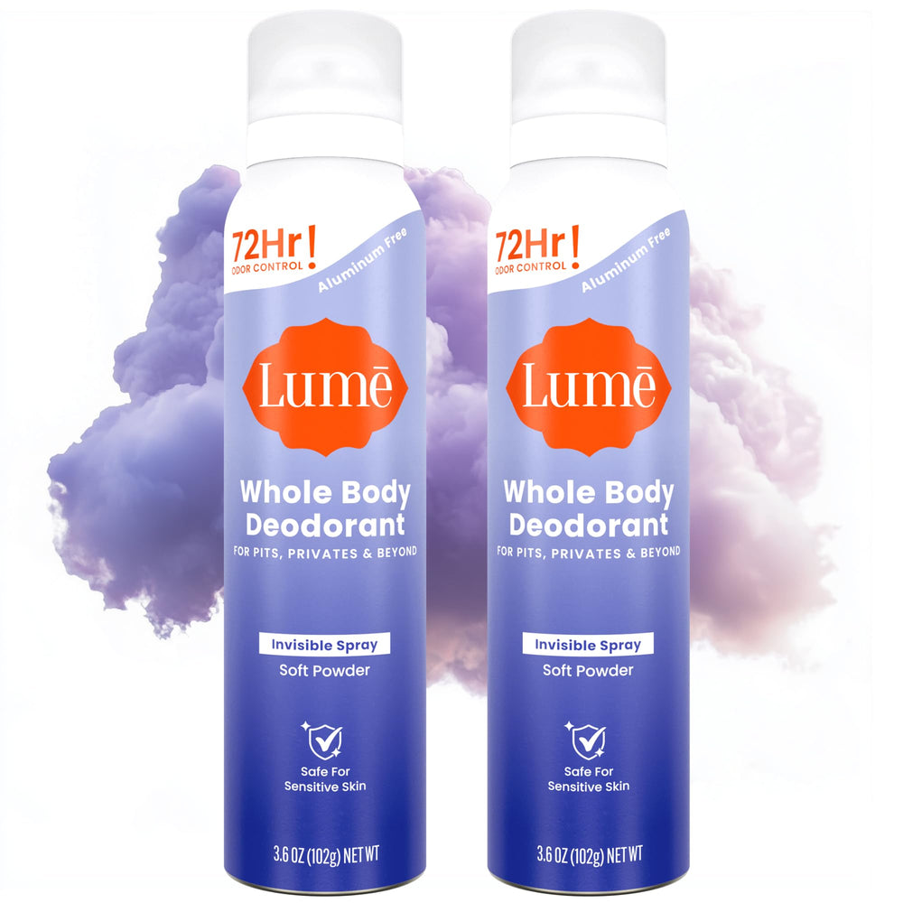 Lume Invisible Spray bottle ready for all-over odor control
