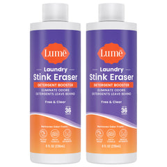 Lume Laundry Stink Eraser cap pour action for pretreating odorous fabrics
