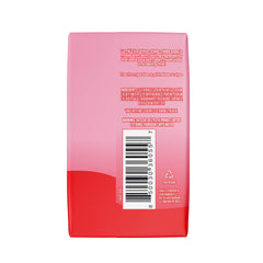 Lume soap peony rose lathers richly for a soothing cleansing experience.