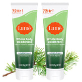 Lume Whole Body Deodorant Fresh Alpine tube for daily protection.