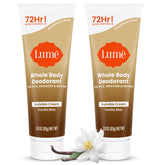 Lume Vanilla Bliss tube front view showing packaging and all-day odor control