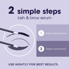 Lumify close-up on peptides, biotin, and hyaluronic acid ingredients.