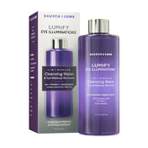 Lumify Eye Illuminations bottle front showing the cleansing formula for delicate eye skin