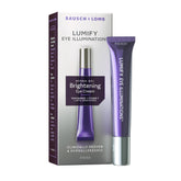Lumify Eye Illuminations brightening cream bottle pour for easy daily application.
