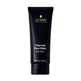Lumin Charcoal Face Wash bottle front view for daily detox and refreshed skin.
