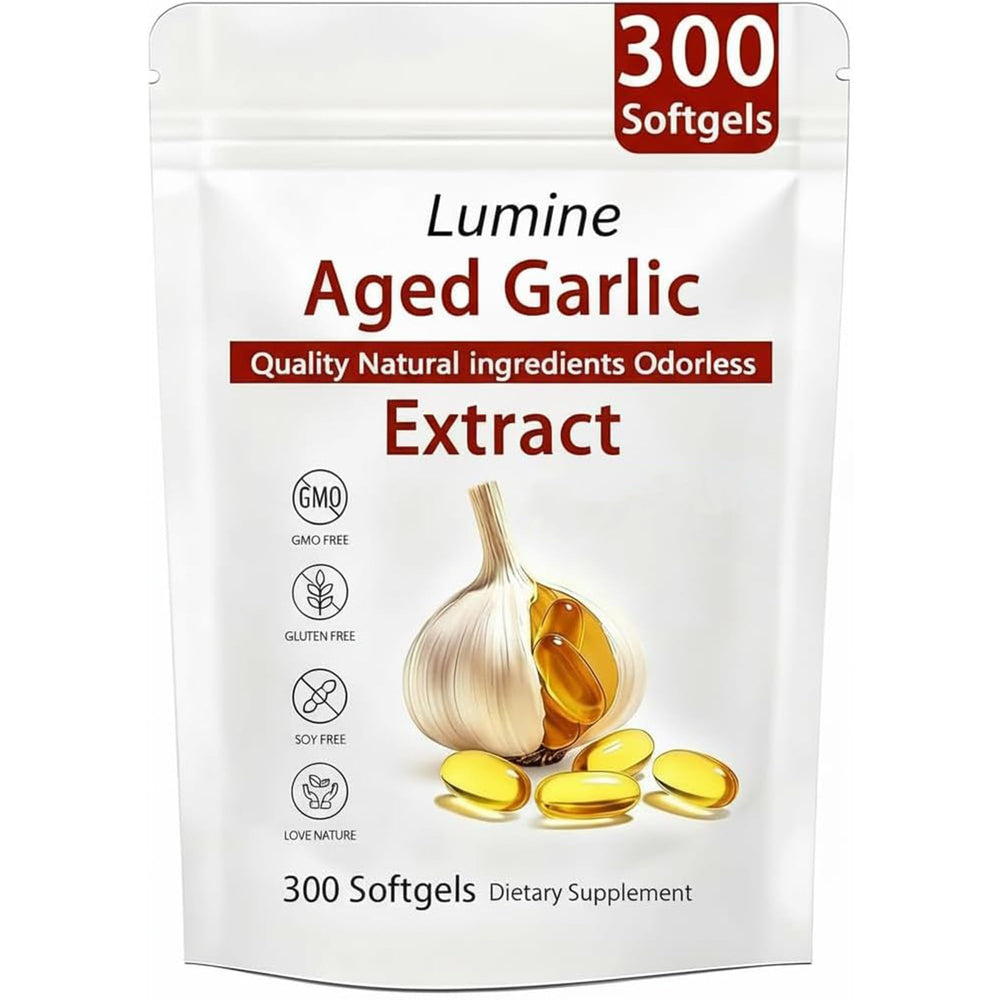 LUMINE aged garlic extract odorless bottle for easy daily use