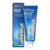 Lumineux nano-hydroxyapatite toothpaste closeup highlighting enamel mineral replenishment