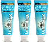 Lumineux 3-pack front view for daily enamel-safe whitening.
