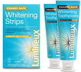 Lumineux whitening strips 7-pack for at-home whitening with minimal sensitivity.