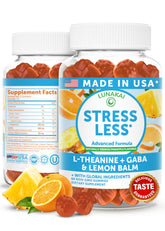 Lunakai Calm Gummies bottle shows easy, daily stress support.