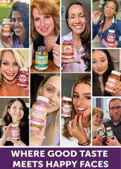 Lunakai gummy texture close-up shows chewable, convenient daily use